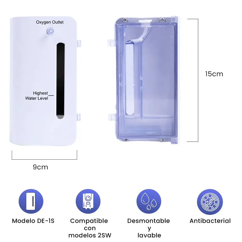 Vaso Humidificador Dedakj DE-1S/2S