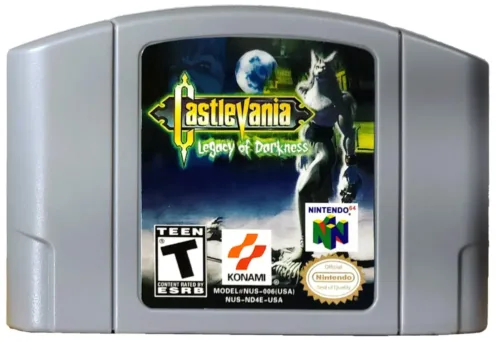Cartucho Castlevania Legacy Of Darkness Estandar nuevo para N64