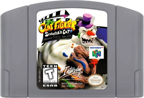 Cartucho Clay Fighter Sculptor´s Cut para nintendo 64