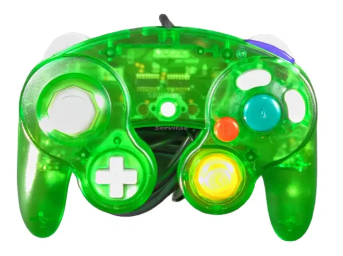 Control Joystick Para Nintendo Gamecube Alambrico Analogo Gc - Imagen 2