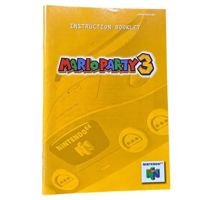 Mario Party 3 Físico En Caja Con Manual Nintendo 64 - Image 4