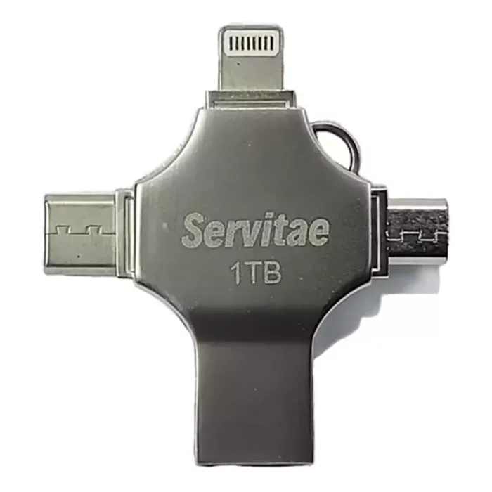 Memoria Otg 4 En 1 iPhone Android iPad Pc Usb-c Lighting 1tb - Image 3