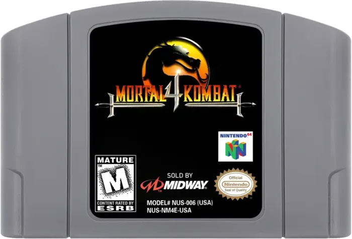 Mortal Kombat 4 N64 Estandar Fisico Nuevo