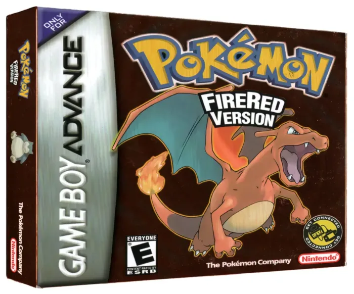 Pokémon Fire Red Gba Juego Físico En Caja Con Protección