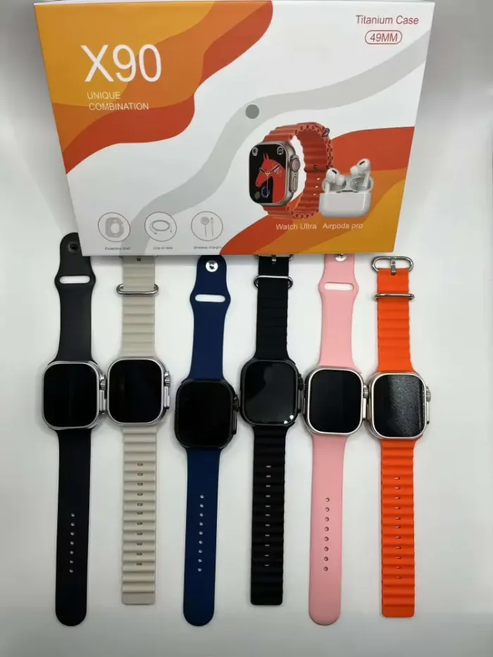 Smartwatch Elegante Deportivo X90 Carga Inalámbrica Audifono - Image 6