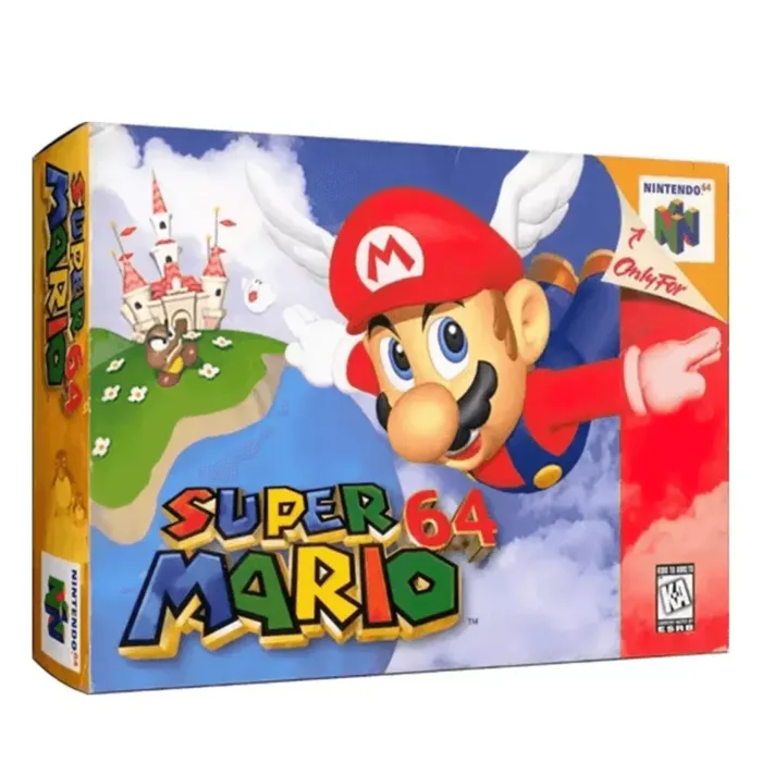 Super Mario 64 Físico En Caja Con Manual Nintendo 64