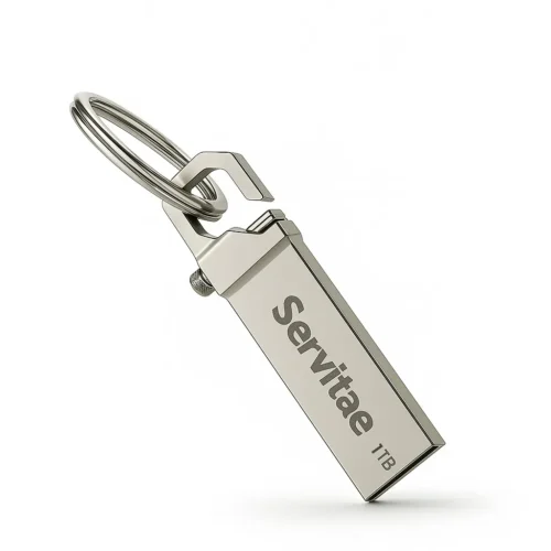 Memoria USB 1TB con Llavero marca Servitae