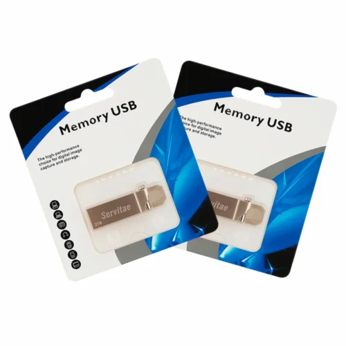 Memoria USB 2TB con llavero marca Servitae