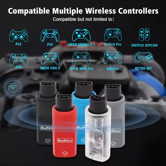 Adaptador Blueretro 1 Mando Bluetooth Nintendo64 Servitae - Imagen 7