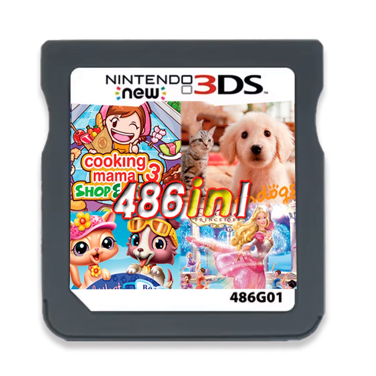 Juegos Nintendo 486 En 1 Para Nd-s Nd-sl 2d-s 3d-s Nd-si - Imagen 4