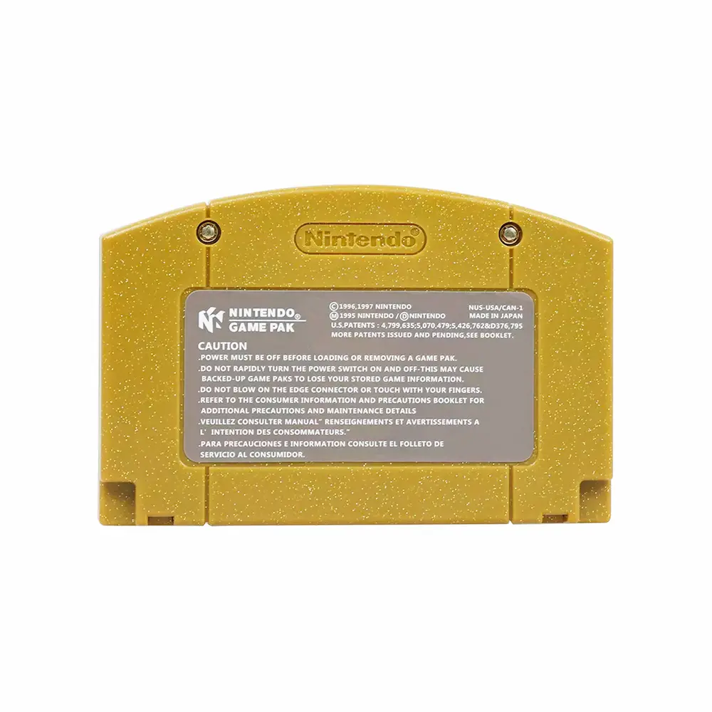 The Legend Of Zelda Ocarina Of Time N64 Español Dorado - Imagen 4