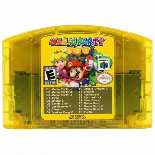 Cartucho Mario Party 1,2 y 3 para Nintendo 64