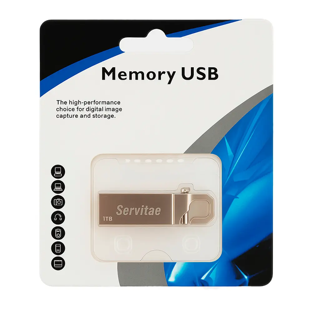 Memoria Usb 1tb Servitae Disco 1 Tera Flash Drive Llavero - Imagen 2