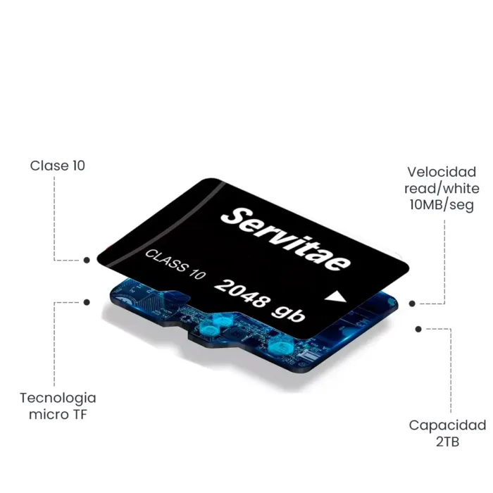 Memoria Micro Tf 2tb Servitae 2 Tera Con Adaptador Servitae - Image 4