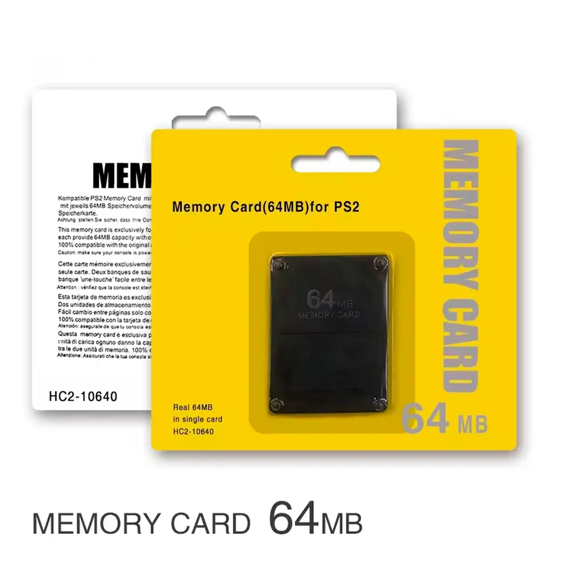 Memory card 64MB para PlayStation 2