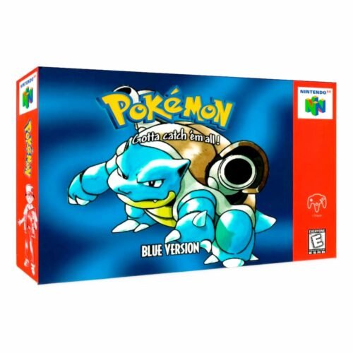 Pokémon versión blue para nintendo 64