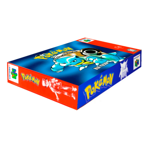 Pokémon versión blue para nintendo 64