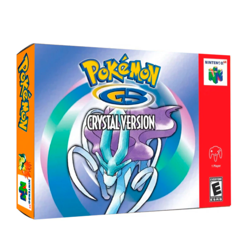 Pokémon versión crystal para nintendo 64