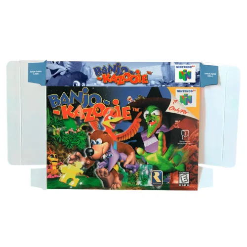 Protector Caja y Manual Banjo Kazooie
