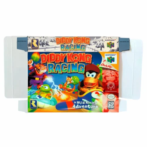 Caja y manual Diddy Kong Racing