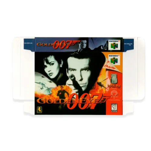 Caja y Manual Goldeneye 007 N64