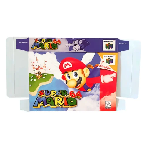 Caja y Manual Super Mario 64