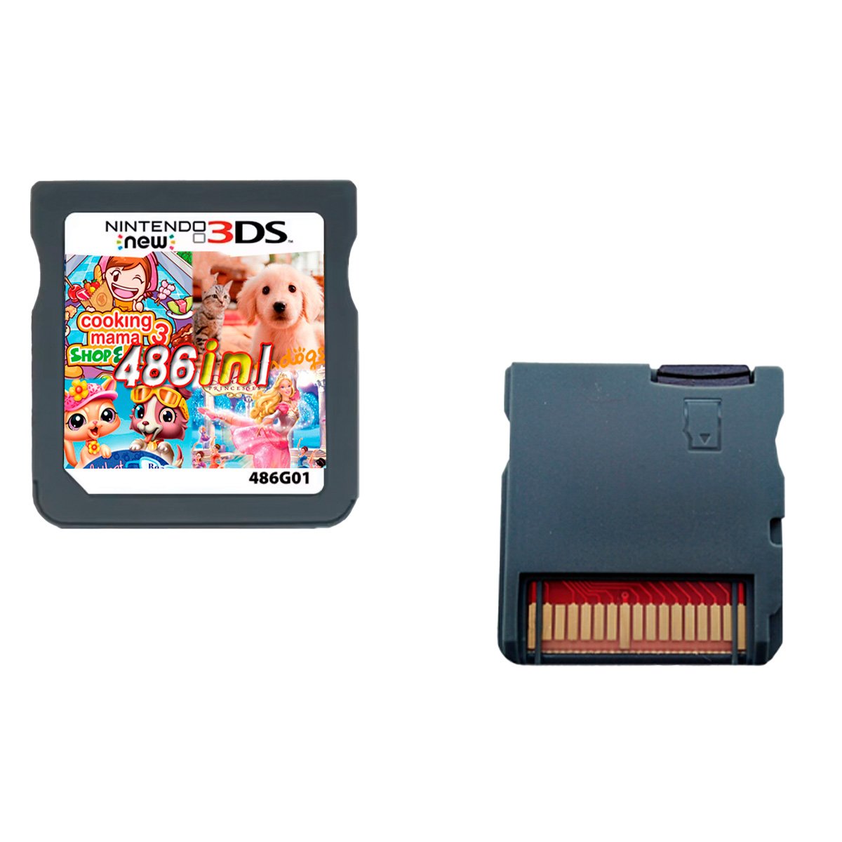 Juegos Nintendo 486 En 1 Para Nd-s Nd-sl 2d-s 3d-s Nd-si - Imagen 5