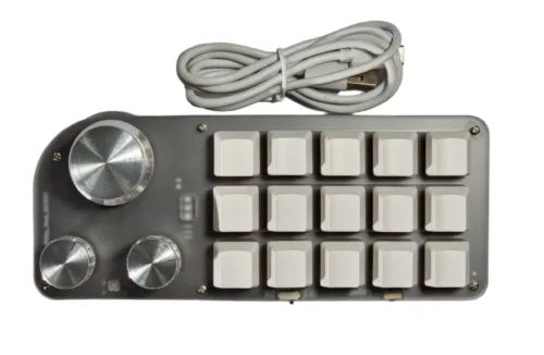 Teclado Numérico Programable Gamer Mecánico 15 Tecla