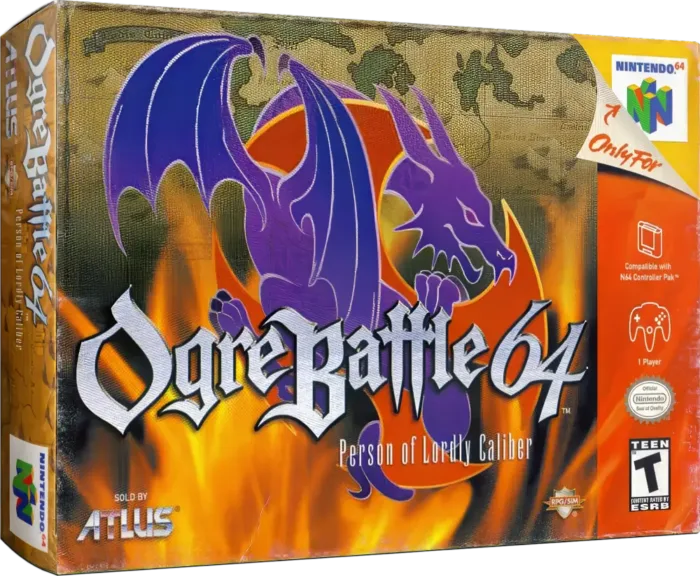 Ogre Battle 64 Person of Lordly Caliber Nintendo 64 Retro - Image 2