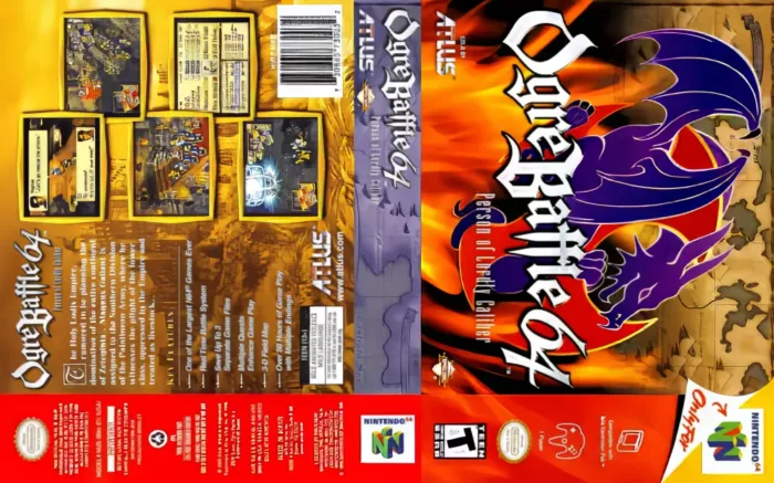 Ogre Battle 64 Person of Lordly Caliber Nintendo 64 Retro - Image 9