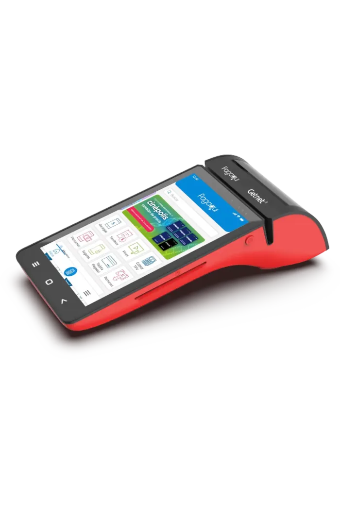 Terminal de cobro Max Pagaqui para negocios de todos los tamaños, equipada con tecnología NFC y EMV para aceptar pagos de tarjetas de crédito, débito, Bienestar, vales y billeteras digitales como Apple Pay y Google Pay. Desde la comodidad de tu tienda, restaurante o emprendimiento, podrás cobrar de forma rápida, segura y sin complicaciones.
