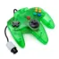 Control Joystick Para Nintendo 64 Varios Colores Servitae Verde Transparente