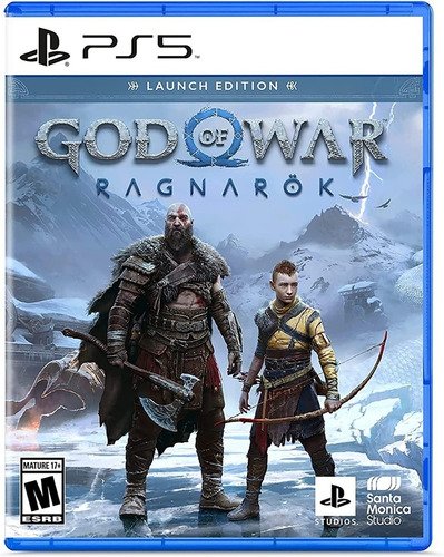 Portada oficial de God of War Ragnarök Launch Edition para PlayStation 4 y PlayStation 5