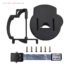 Kit de extensión SD para GameCube con adaptador NGC GC Loader en color negro, mostrando instalación completa en consola