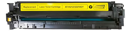 Tóner compatible amarillo de alta calidad para impresoras HP LaserJet series AT212, 322 y 542Y con máximo rendimiento