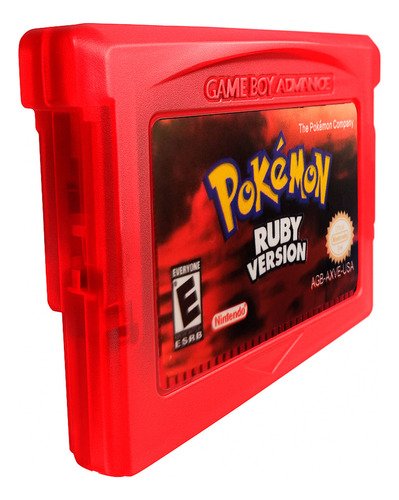 Captura de pantalla del gameplay de Pokémon Ruby mostrando batallas y exploración en Game Boy Advance