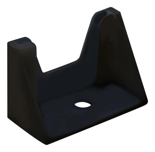 Soporte de montaje negro para GameCube Picoboot correctamente instalado en la consola con cableado organizado