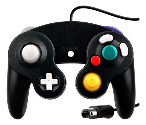 Control joystick alámbrico análogo para Nintendo GameCube de marca Servita, compatible con juegos retro y perfecto para gaming clásico