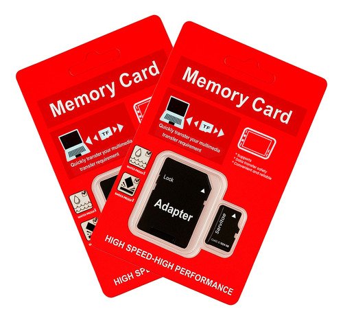 Memoria Micro TF 1TB Servitae mostrada junto a su adaptador SD para compatibilidad con múltiples dispositivos