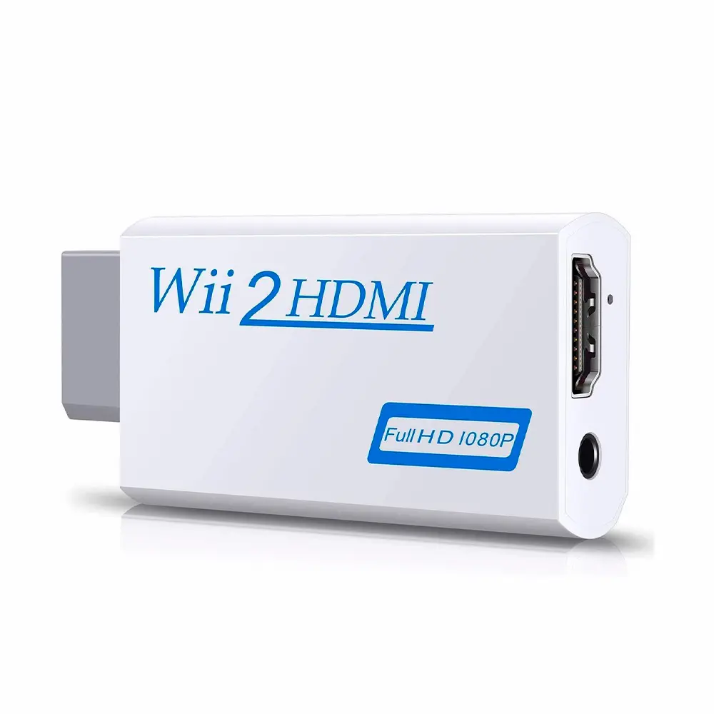 Adaptador Wii Conectar Hdmi 1080p Convertidor Audio Y Vídeo