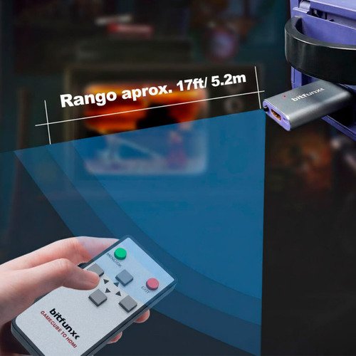 Adaptador Gc2hdmi Hdmi Bitfunx Nintendo Gamecube - Imagen 4