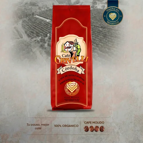 Café molido Crivelli Cordoba en presentación de 500g