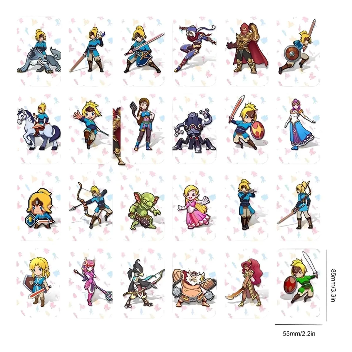 Tarjetas Mini Amiibo Zelda 25 Pz Nfc Switch/lite/wii U - Imagen 5