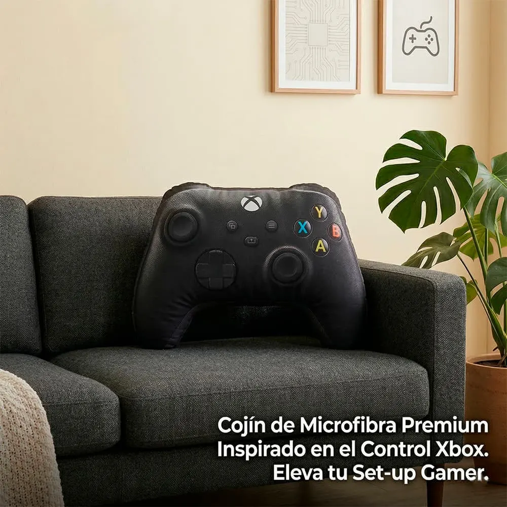 Cojín Xbox Xl Control 75x57 cm Microfibra de Colección - Imagen 3