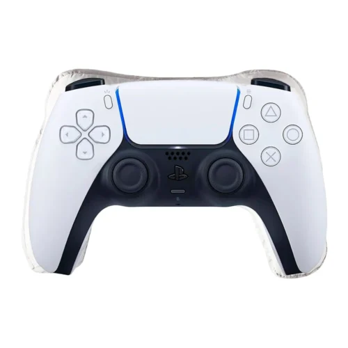 Cojín para control de PS5 en tamaño XL de 75x57 cm, fabricado en microfibra suave, ideal para gamers que buscan comodidad durante largas sesiones de juego