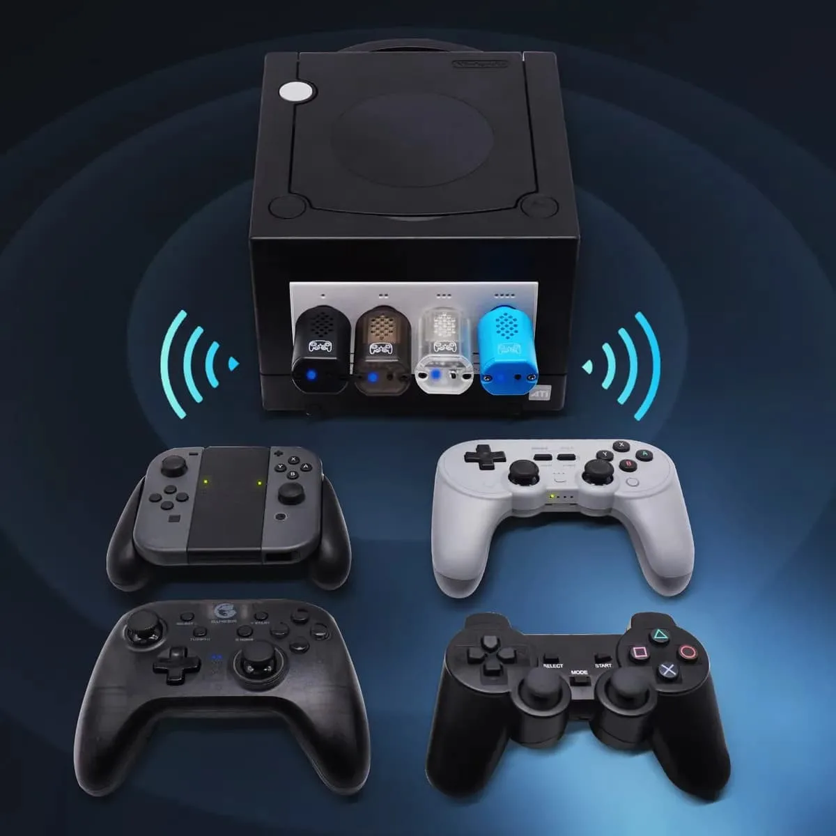 Adaptador 1 Mando Inalámbrico Bluetooth Bitfunx Gamecube - Imagen 8