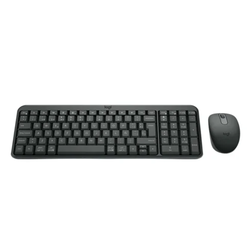 Kit de teclado y mouse inalámbrico Logitech MK250 en español con conexión bluetooth para computadora